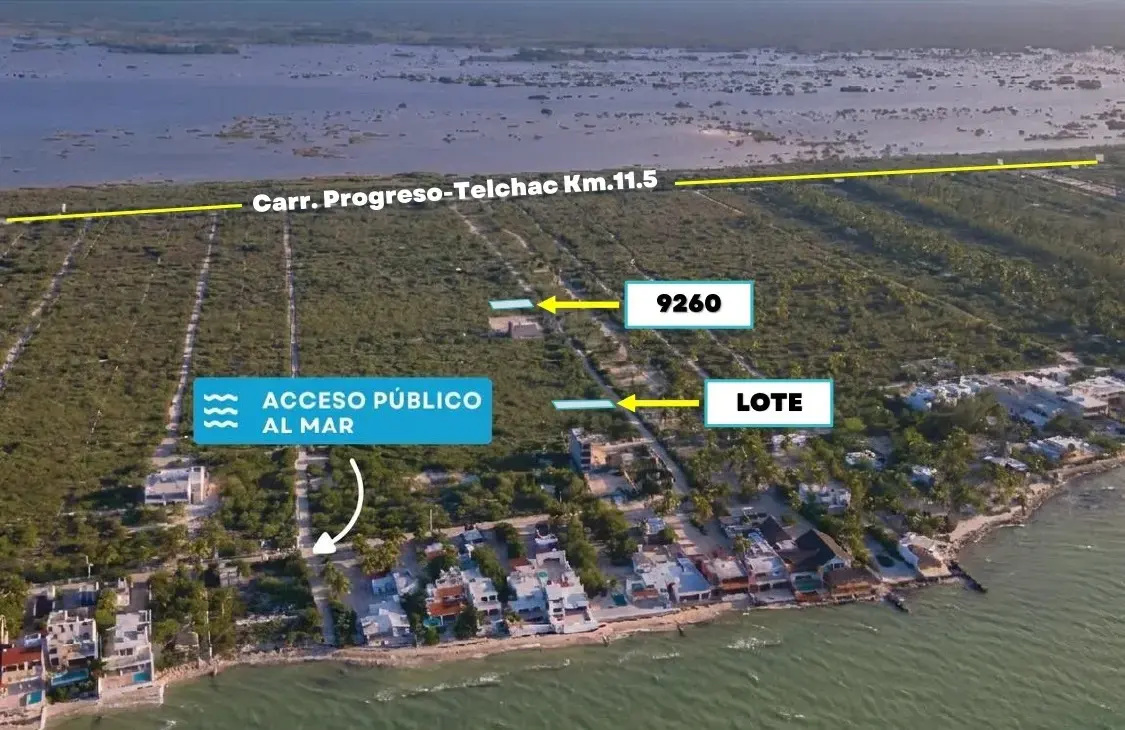 Terreno KM 11.5 — Chicxulub Puerto